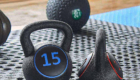 3pcs Kettlebell Weight Set With Stand KB013
