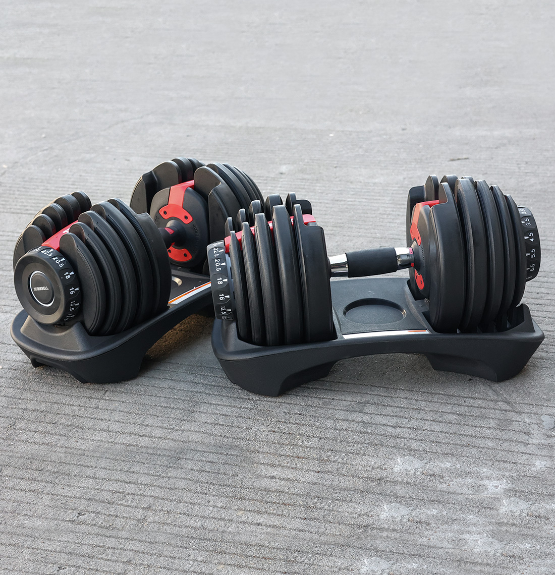 Adjustable Dumbbell 52.5LB 24KG AD001
