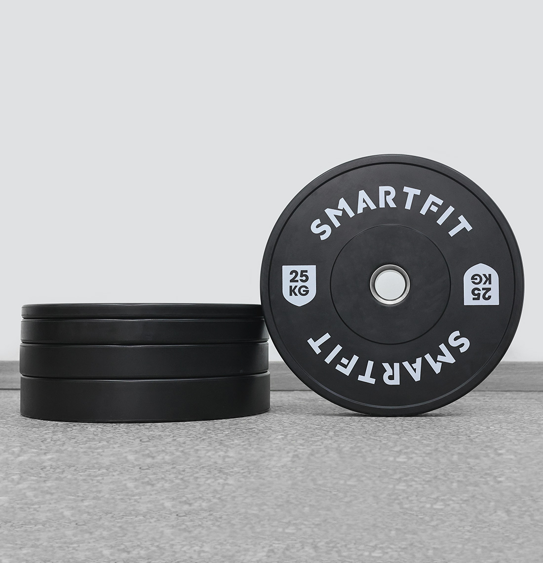 Black Bumper Plate BP001